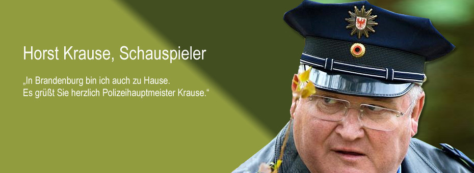 Horst Krause, Schauspieler: \